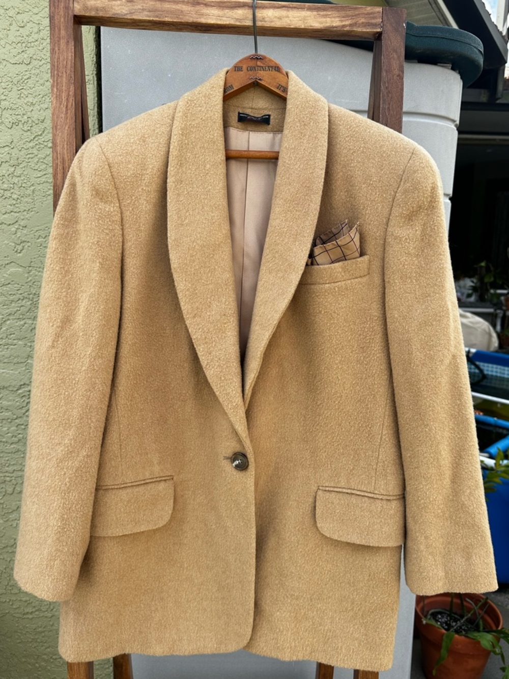 Camel Hair Blazer